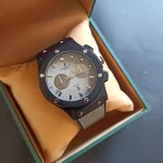 ساعت مچی مردانه هابلوت بند چرم قفل کلیپسی کد ۵۱۲ - تصویر 14