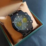 ساعت مچی مردانه هابلوت بند چرم قفل کلیپسی کد ۵۱۲ - تصویر 2