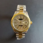 ساعت مچی مردانه برند رولکس نگینی کد 987 - تصویر 2