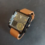 ساعت مچی مردانه چرم برند بین باند 2 زمانه کد 1715 - تصویر 4