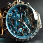 ساعت مچي مردانه برند بین باند ۳ موتورکرنوگراف کد 1725 - تصویر 5