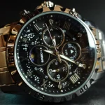 ساعت مچي مردانه برند بین باند ۳ موتورکرنوگراف کد 1725 - تصویر 11