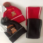 شال و کلاه پسرانه خزدار رینگی مدل بافتنی01 - تصویر 9