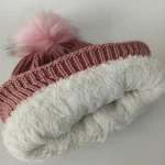 کلاه تک زنانه خزدار مدل عروسکی کد 12 - تصویر 6