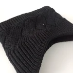 هدبند مردانه خزدار گرم مدل بافتنی کد 23 - تصویر 3