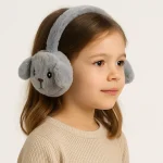 گوشگیر دخترانه خزدار مدل عروسکی کد 29