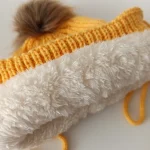 شال و کلاه پسرانه خزدار رینگی مدل بافتنی کد 36 - تصویر 6