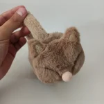 گوشگیر دخترانه خزدار مدل سنجاب عروسکی کد 41 - تصویر 3