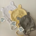 کلاه تک نوزادی تریکو مدل عروسکی 5 - تصویر 5