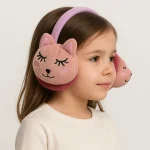 گوشگیر دخترانه خزدار مدل عروسکی کد 50