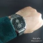 نسخه مشکی رزگلد ساعت مچی مردانه Basid Do1100