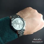 نمای پشت و بدنه استیل ساعت DO1103