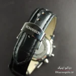 بند چرمی مشکی و قفل پروانه ای ساعت مچی زنانه رمانسون DO1189