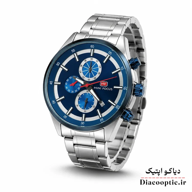 خرید ساعت مچی مردانه اورجینال موتور ژاپنی برند مینی فوکوس سه موتور مدل Mf0081G.03