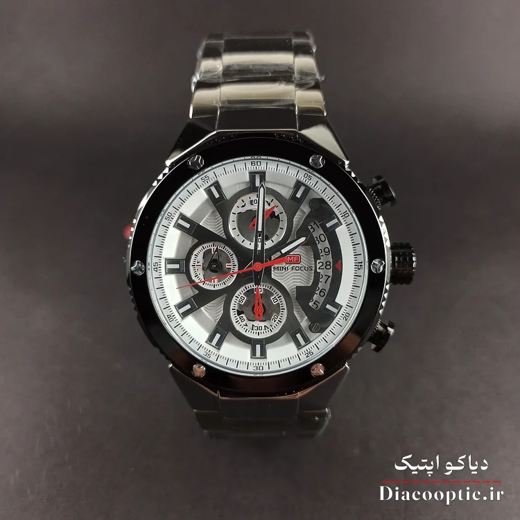 ساعت مچی مردانه اورجینال موتور ژاپنی برند مینی فوکوس سه موتور مدل Mf0397G.01