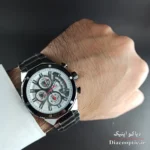 تصویر جزئیات رنگ سفید مشکی صفحه و ایندکس سه بعدی Mf0397G.01